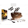 ModernClock Nástenné hodiny Coffe medené ModernClock Nástenné hodiny Coffe medené