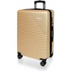 AVANCEA Škrupinový cestovný kufor DE2936 zlatý 66x44x29 cm AVANCEA Škrupinový cestovný kufor DE2936 zlatý 66x44x29 cm