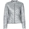 Guess Bundy NEW VONA JACKET Strieborná Guess Bundy NEW VONA JACKET Strieborná