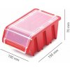 Kistenberg Úložný box s krytom červený - KTR16F-3020 Kistenberg Úložný box s krytom červený - KTR16F-3020