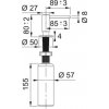 Dávkovač Franke SD Atlas 112.0625.486 Dávkovač Franke SD Atlas 112.0625.486