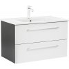 Základná skrinka Vario Clam 80 s umývadlom antracitovo-biela Základná skrinka Vario Clam 80 s umývadlom antracitovo-biela