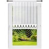 Dekoratívny okenný panel 120x60 s vyrezávaným vzorom a korálikmi záclony hotové krátke Dekoratívny okenný panel 120x60 s vyrezávaným vzorom a korálikmi záclony hotové krátke