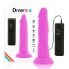 Diversia Flexible Vibrating Dildo 23 cm - Purple Diversia Flexible Vibrating Dildo 23 cm - Purple