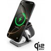 Cubenest Qi 2.2 SQ312 Ultra magnetická bezdrôtová nabíjačka, kompatibilná s MagSafe, celkový výkon 35 W, pre iPhone, Apple Watch, AirPods - sivá Cubenest Qi 2.2 SQ312 Ultra magnetická bezdrôtová nabíjačka, kompatibilná s MagSafe, celkový výkon 35 W, pre iPhone, Apple Watch, AirPods - sivá