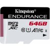 Kingston 64GB microSD XC High Endurance, 95R Class 10 UHS-I U1 SDCE/64GB Kingston 64GB microSD XC High Endurance, 95R Class 10 UHS-I U1 SDCE/64GB