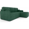 Wilsondo Rohová rozkladacia sedačka Blomera - zelená Wilsondo Rohová rozkladacia sedačka Blomera - zelená
