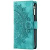 Peňaženkové puzdro Mandala zip case zelené - Samsung Galaxy A17 5G Peňaženkové puzdro Mandala zip case zelené - Samsung Galaxy A17 5G