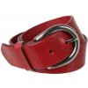 Kožený opasok červený rubínový MERCUCIO š 3,8 cm 85 Kožený opasok červený rubínový MERCUCIO š 3,8 cm 85