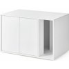 Moderná skrinka na mačací záchod, biela, 80x50x53 cm Moderná skrinka na mačací záchod, biela, 80x50x53 cm