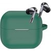 Techsuit Silicone puzdro pre AirPods 4 – ultratenké, hladké – zelené Techsuit Silicone puzdro pre AirPods 4 – ultratenké, hladké – zelené