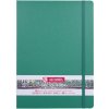 Talens Art Creation Sketchbook v pevnej väzbe Forest Green 21 x 29,7