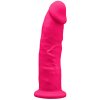 Silexd Silikónové Dildo 19 cm Fuchsiová