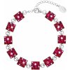 Evolution Group strieborný náramok so Swarovski krištáľmi 33047.3 cherry Evolution Group strieborný náramok so Swarovski krištáľmi 33047.3 cherry