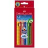 Farbičky akvarelové Faber Castell Color Grip 12ks farebné Farbičky akvarelové Faber Castell Color Grip 12ks farebné