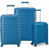 Cestovné kufre set 3ks Roncato B-FLYING S,M,L 224 L modrá Cestovné kufre set 3ks Roncato B-FLYING S,M,L 224 L modrá