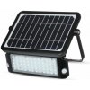 V-TAC LED solárny reflektor s pohybovým senzorom, 10W, 1150lm, čierny, IP65, 4000K V-TAC LED solárny reflektor s pohybovým senzorom, 10W, 1150lm, čierny, IP65, 4000K