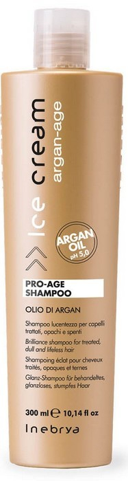 Inebrya Argan-Age Arganový šampón pre lesk Brilliance Shampoo for Treated Dull and Lifeless Hair 300 ml