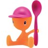 Kalíšok na vajíčka CICO, s lyžičkou, ružová, Alessi Kalíšok na vajíčka CICO, s lyžičkou, ružová, Alessi
