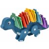 Adam Toys edukačná puzzle s číslami Dinosaurus modrý