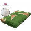 DRYBED Premium Vet Bed Bažanty zelený 100 x 75 cm DRYBED Premium Vet Bed Bažanty zelený 100 x 75 cm
