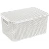 Branq Košík Rattan 10 l antická biela