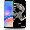 Picasee silikónový čierny obal pre Samsung Galaxy A05s A057G - Astronaut Big Picasee silikónový čierny obal pre Samsung Galaxy A05s A057G - Astronaut Big
