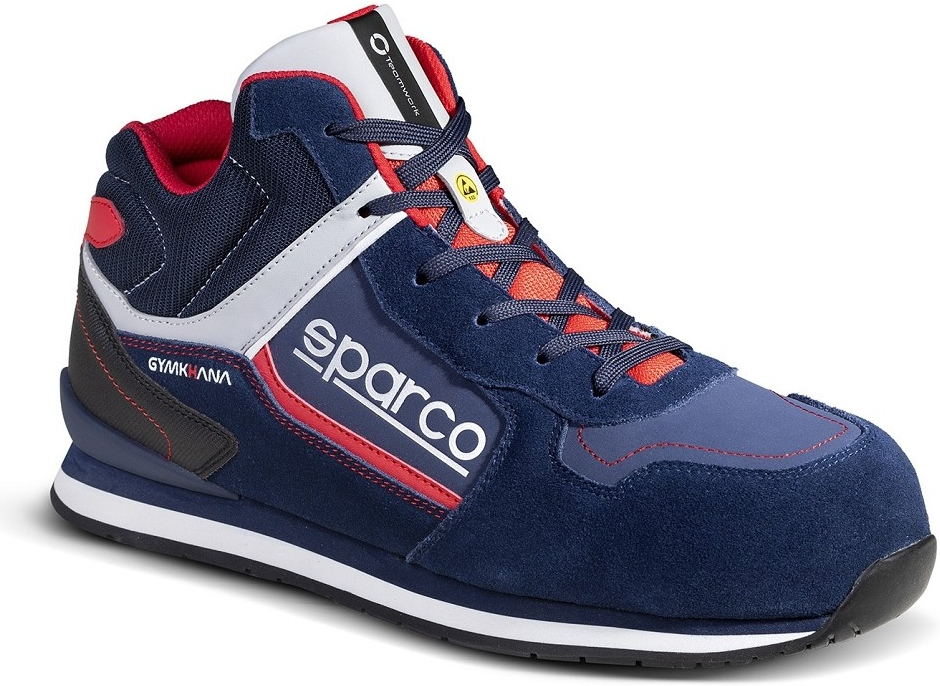 Sparco GYMKHANA OLYMPUS ESD S3 SRC HRO Bezpečnostná obuv Modrá-Červená