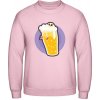 AWDis Mikina - Motív - Pivo so smrtkou 2 - Bábätkovská ružová - XXL - Pánske AWDis Mikina - Motív - Pivo so smrtkou 2 - Bábätkovská ružová - XXL - Pánske