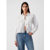 GAP Dámska džínsová košilová crop bunda 404479-00
