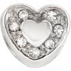 Morellato Oceľový prívesok Drops Heart Crystals SCZ126 Morellato Oceľový prívesok Drops Heart Crystals SCZ126