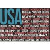 Ceduľa USA Vlajka Vintage style 30cm x 20cm Plechová tabuľa Ceduľa USA Vlajka Vintage style 30cm x 20cm Plechová tabuľa