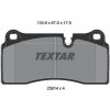 Sada brzdových platničiek kotúčovej brzdy TEXTAR 2581401 Sada brzdových platničiek kotúčovej brzdy TEXTAR 2581401