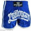 Muay Thai trenky - Pretorian - Elite - modré Muay Thai trenky - Pretorian - Elite - modré