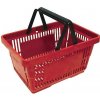 Košík Racks Shopper, 20 lit, červený, nákupný Košík Racks Shopper, 20 lit, červený, nákupný