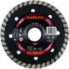 Diamantový rezný kotúč 115 x 22,23 mm turbo Rhodius DG55 Diamantový rezný kotúč 115 x 22,23 mm turbo Rhodius DG55