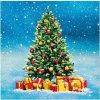 PAW Obrúsky L Christmas Tree Gifts 33x33cm