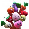 TFY Fruit01 Sada maňušiek na prsty Ovocníčkovia, 10 ks TFY Fruit01 Sada maňušiek na prsty Ovocníčkovia, 10 ks