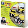 Fimo sada kids Form & Play Stavební auta 4 x 42g