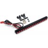 Yeah Racing Hliníková svetelná rampa 18x biela LED, červená, 145mm, 7,2V Yeah Racing Hliníková svetelná rampa 18x biela LED, červená, 145mm, 7,2V