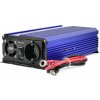 Menič napätia, vstup 12V/ výstup 230V, trvalý výkon 500W/nárazový výkon 1.000W, GEKO Menič napätia, vstup 12V/ výstup 230V, trvalý výkon 500W/nárazový výkon 1.000W, GEKO