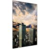Vertikálny foto obraz akrylový Búrka nad Varšavou 50x100 cm Vertikálny foto obraz akrylový Búrka nad Varšavou 50x100 cm