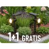 V-TAC LED solárne zapichovacie svietidlo 2W, 180lm, 50°, čierne, 1+1 zadarmo! Farba svetla: Teplá biela V-TAC LED solárne zapichovacie svietidlo 2W, 180lm, 50°, čierne, 1+1 zadarmo! Farba svetla: Teplá biela