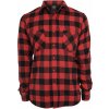 Košeľa Urban Classics Checked Flanell Shirt - blk/red L Košeľa Urban Classics Checked Flanell Shirt - blk/red L