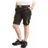 Dámske montérkové kraťasy s elastanom FRAULAND BLACK YELLOW damske-48-xl cierna Dámske montérkové kraťasy s elastanom FRAULAND BLACK YELLOW damske-48-xl cierna