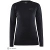 Craft Dámske funkčné tričko Core Warm Baselayer Ls čierna Craft Dámske funkčné tričko Core Warm Baselayer Ls čierna