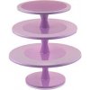 Silikomart Fialový stojan na torty alebo cakepops 24 cm 30 cm 35 cm