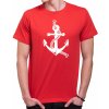 namornicke tricko, Farba **červená**, Strih/ Variant Pánsky/UNISEX namornicke tricko, Farba **červená**, Strih/ Variant Pánsky/UNISEX