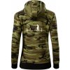 EKG detektor - Mikina dámska trendy zipper s kapucňou - S ( Zelený maskáč ) EKG detektor - Mikina dámska trendy zipper s kapucňou - S ( Zelený maskáč )