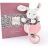 Doudou et Compagnie Paris Doudou Plyšový králik hrajúci melódiu ružový 20 cm Doudou et Compagnie Paris Doudou Plyšový králik hrajúci melódiu ružový 20 cm